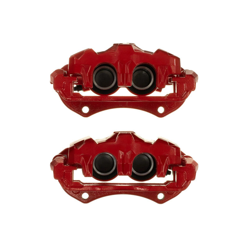 Power Stop 20-22 Ford Explorer Front Red Caliper w/Bracket (Pair)