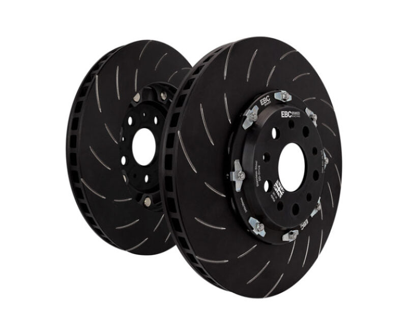 EBC Racing 14-19 BMW M3 (F80/F82 w/Carbon Ceramic Rotors) 380mm 2 Piece Iron Conversion Rear Rotors