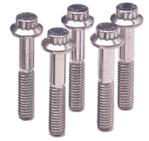 ARP 1/4-20 x 4.500 12pt black oxide bolts