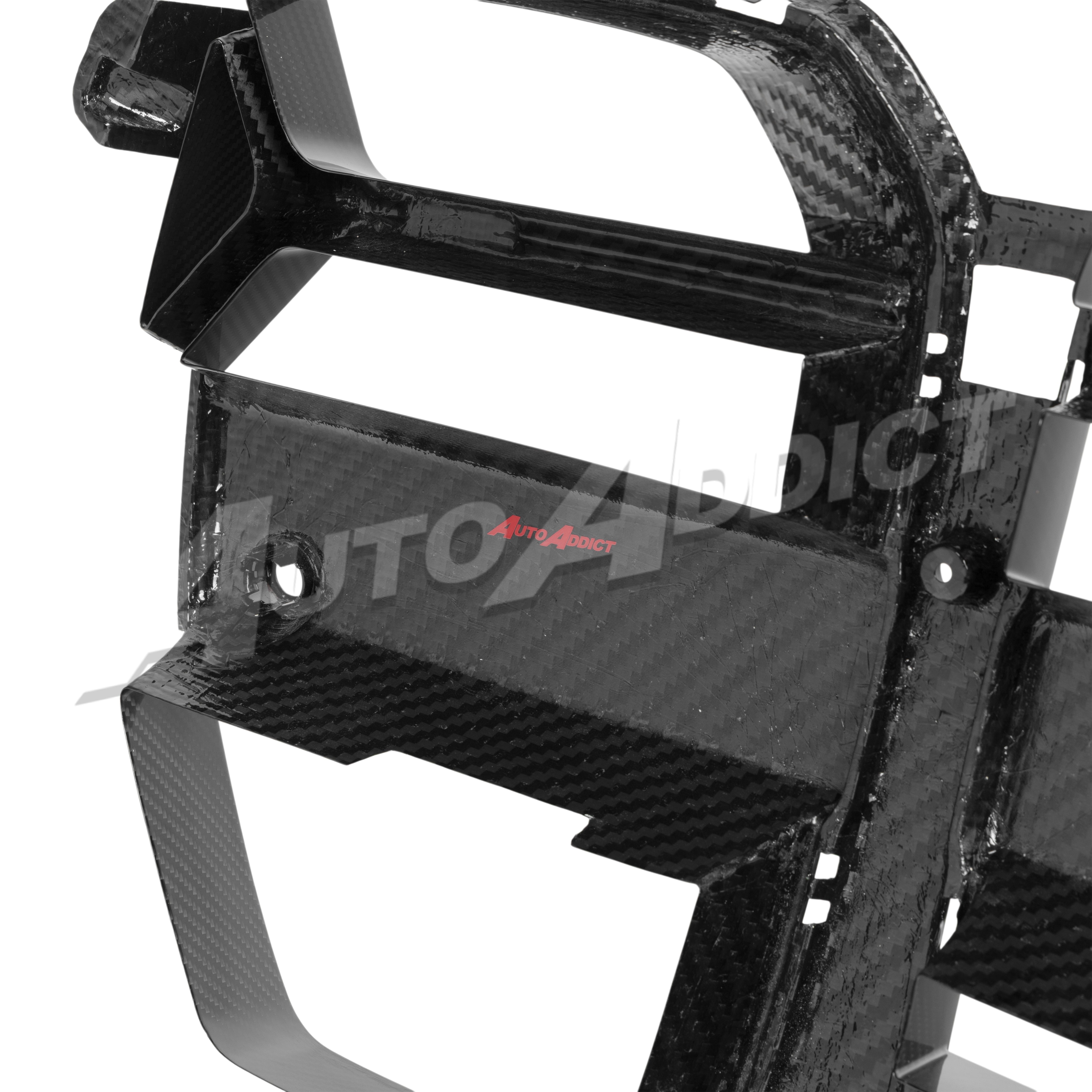 2021-2026 BMW G82 G83 M4 Dry Gloss Double Sided Carbon Fiber Lower Grill without ACC