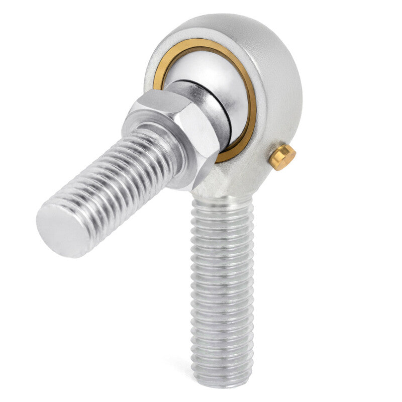 QA1 V Series 3-Pc Rod End - Male/Right Hand - 8mm Bore x M8x1.25 w/Stud - Carbon Steel