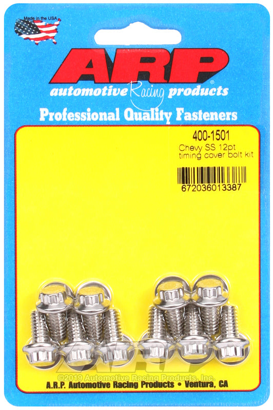 ARP Chevy SS 12pt Timing Cover Bolt Kit