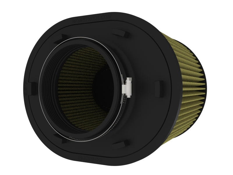 afe Magnum FORCE Intake Rplcmnt Air Filter 5-1/2IN F x (12-1/4x9-3/4)IN B x (11-1/4x8-3/4)IN Tx8IN H