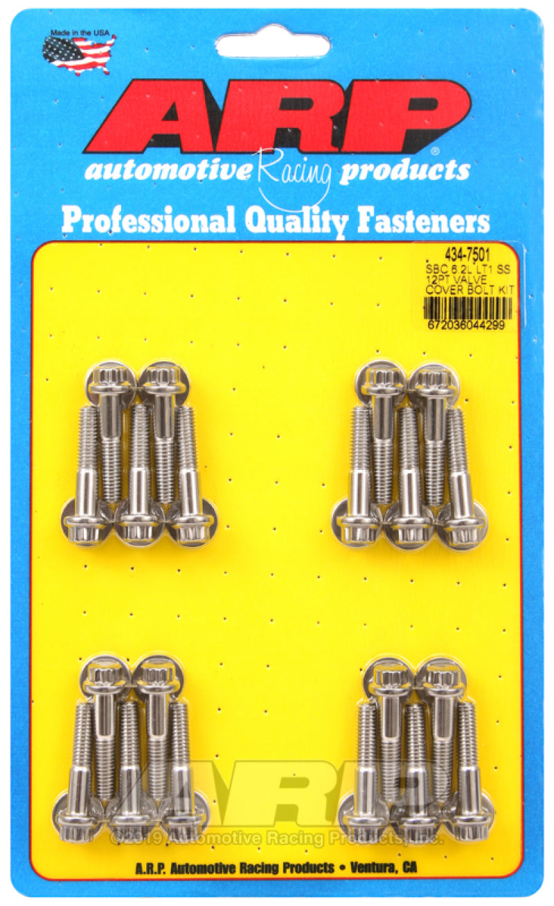 ARP Header Bolt Kit - GM LT1 6.2L 12pt S/S ARP Header Bolt Kit - GM LT1 6.2L 12pt S/S