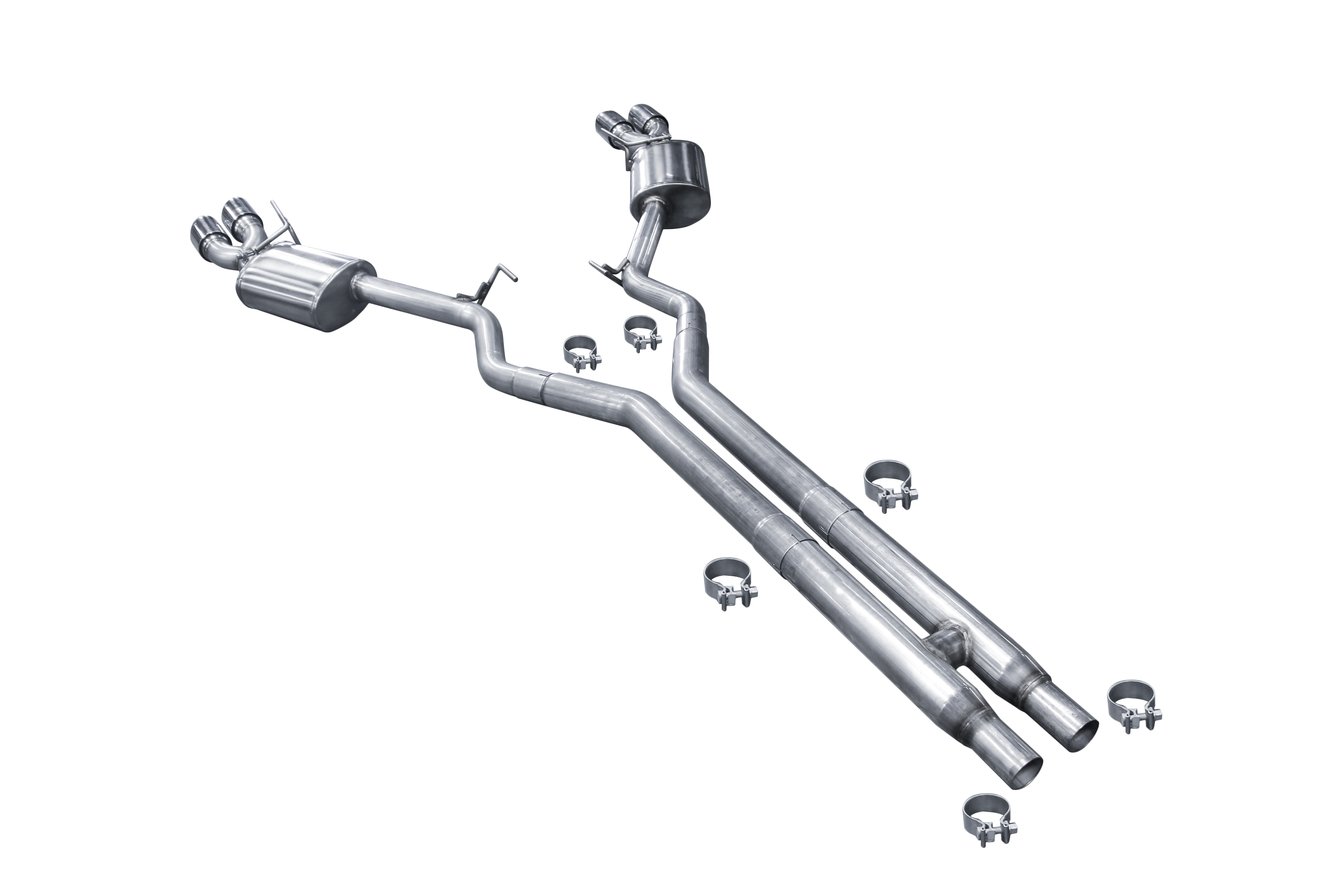 6 Gen Mustang 2018 Quad Tip Catback