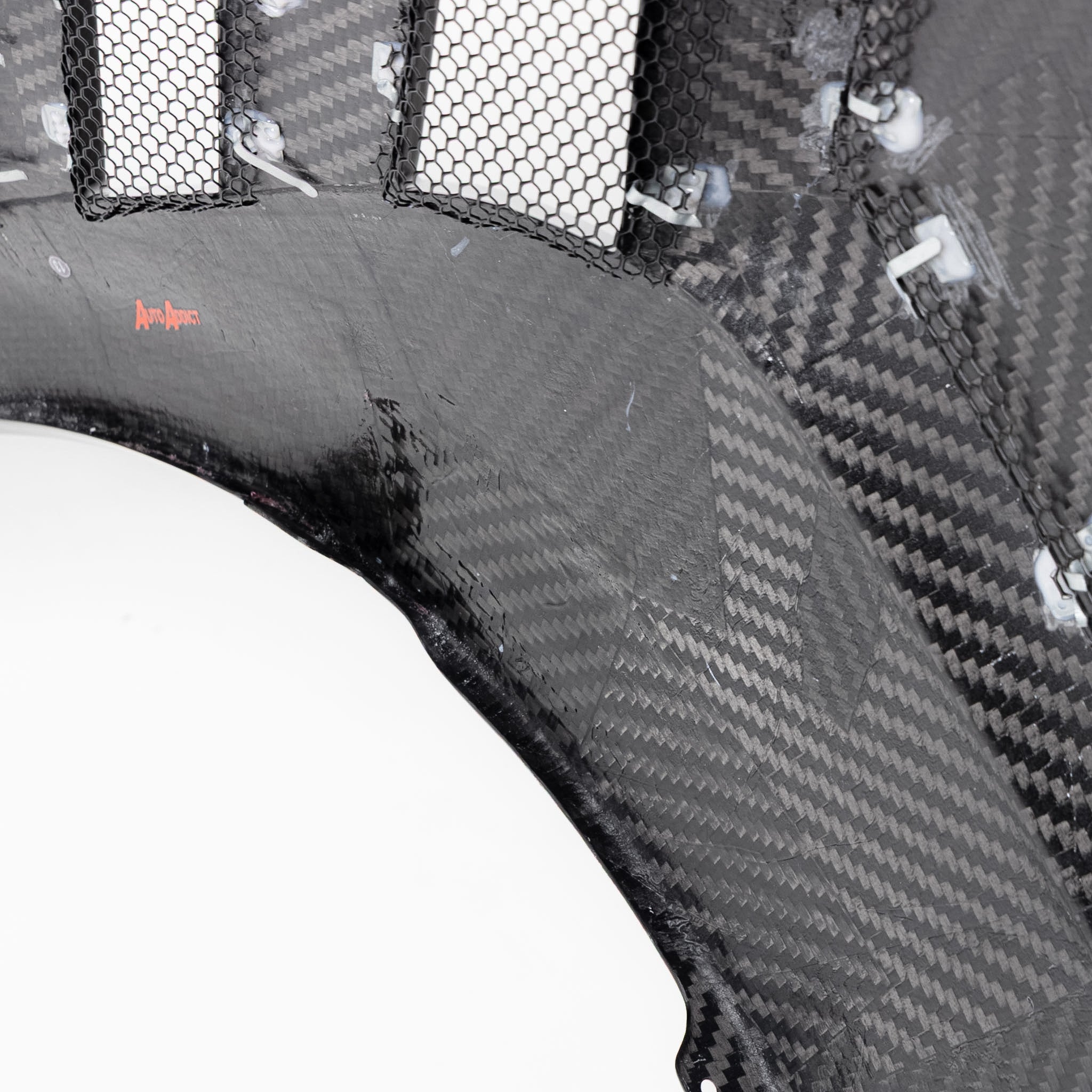 2024 Mustang S650 Type-GTD front fenders in dry gloss carbon fiber manufactured by Auto Addict USA