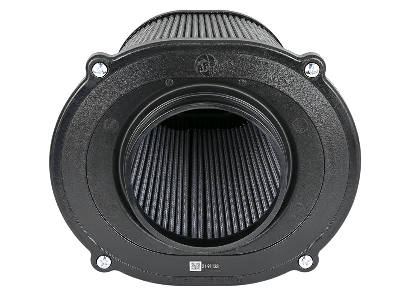 afe QUANTUM Intake Rplcmnt Air Filter (5-1/2x4-1/4)IN F x(8-1/2x7-1/4)IN B x(5-3/4x4-1/2)IN T x9IN H