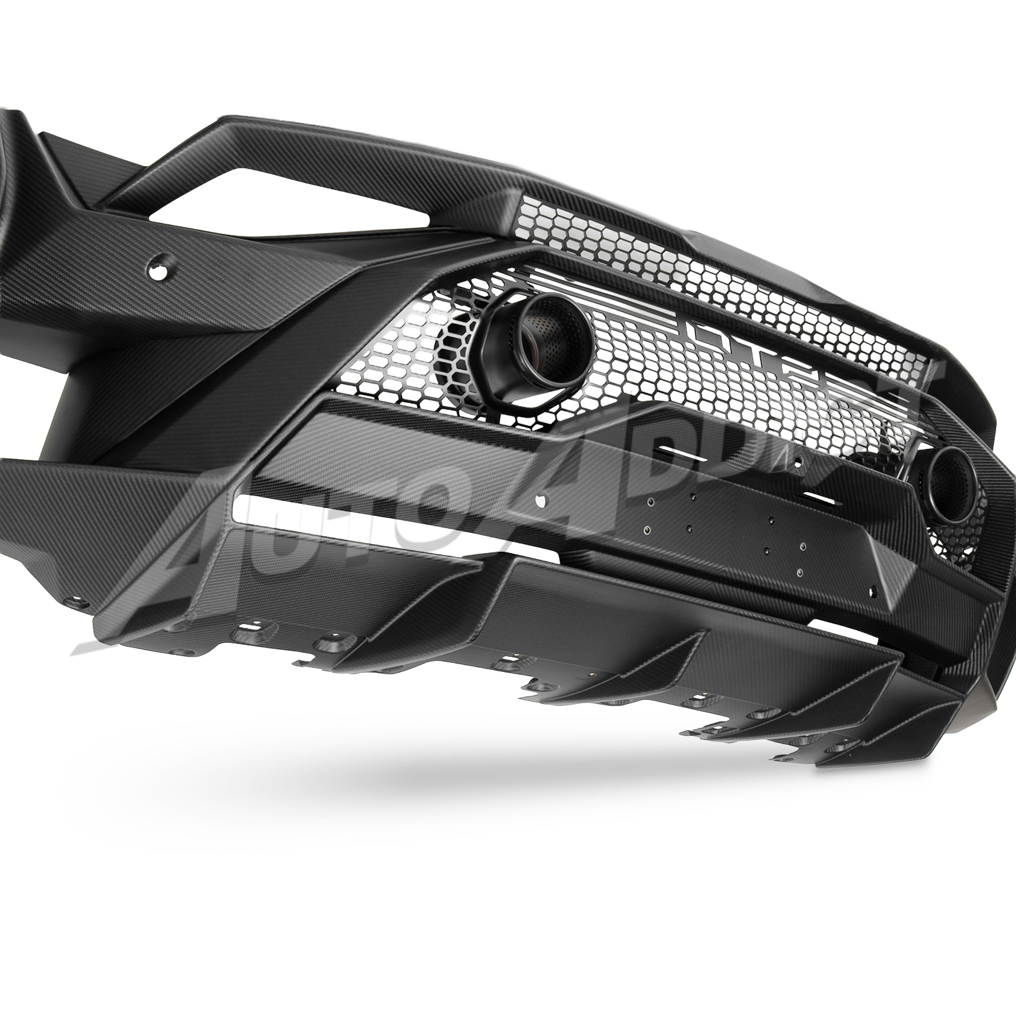 STO Lamborghini Huracan Dry Carbon Fiber OEM Rear Diffuser