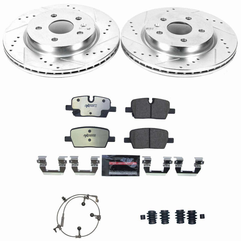 Power Stop 20-21 Cadillac CT5 Rear Z36 Truck & Tow Brake Kit