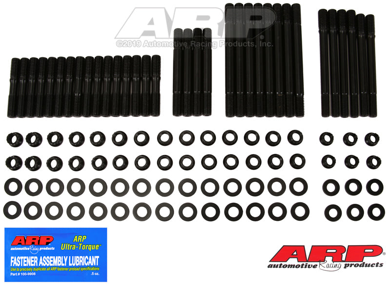 ARP SB Chevy, w/Bowtie alum and cast blck, undercut hsk