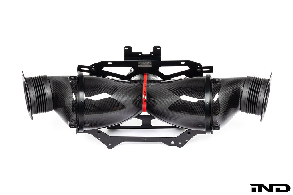 Sistema de admisión de fibra de carbono negra Eventuri para Corvette C8 2020-2024