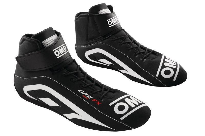 OMP ONE EVO FX SHOES FIA 8856-2018 BLACK SZ 47