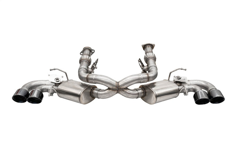 Corsa 20-26 Corvette C8 w/ Factory NPP Cat-Back 4.5in Pro-Series Tips - Black PVD