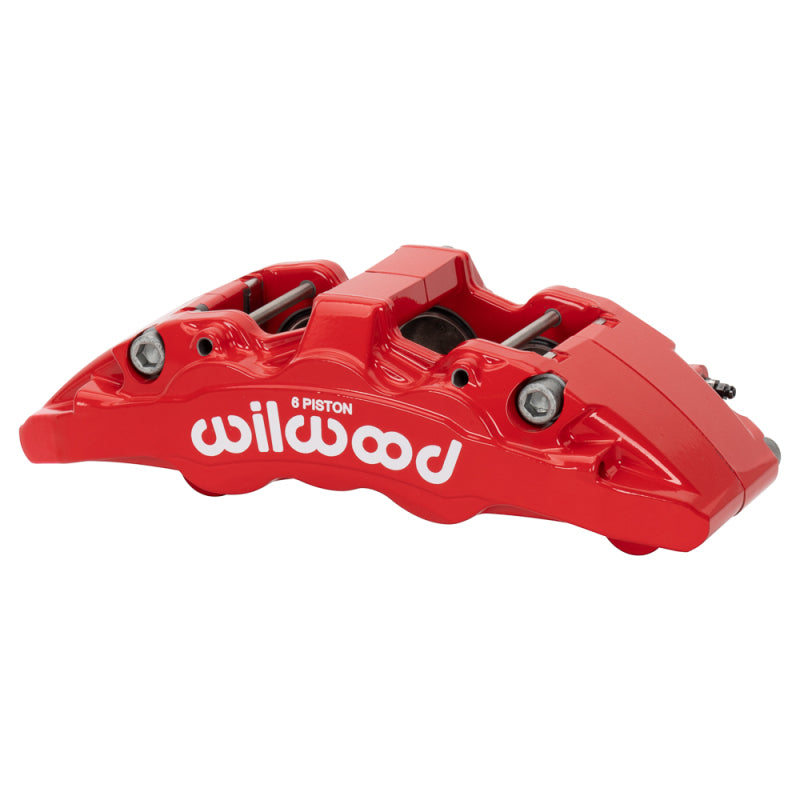 Wilwood caliper AERO6-DM jeep 18-21 1.75/1.62/ 1.62 1.25 rotor L/H red