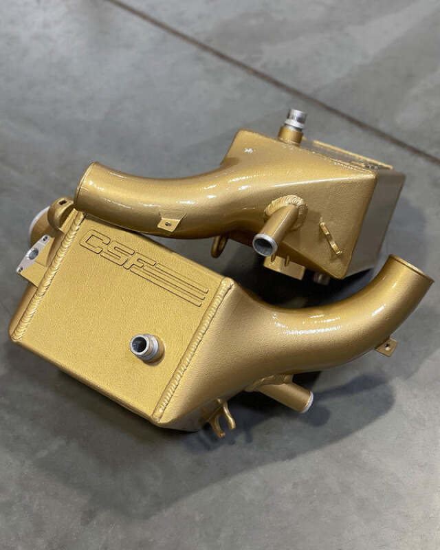 CSF 2014+ BMW X5M (F95) / X6M (F96) / XM (G09) Charge-Air-Cooler - Carbon Ceramic Gold Matte