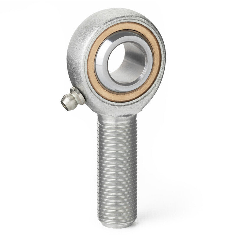 QA1 V Series 3-Pc Rod End - Male/Right Hand - 10mm Bore x M10x1.5 w/Zerk - Carbon Steel