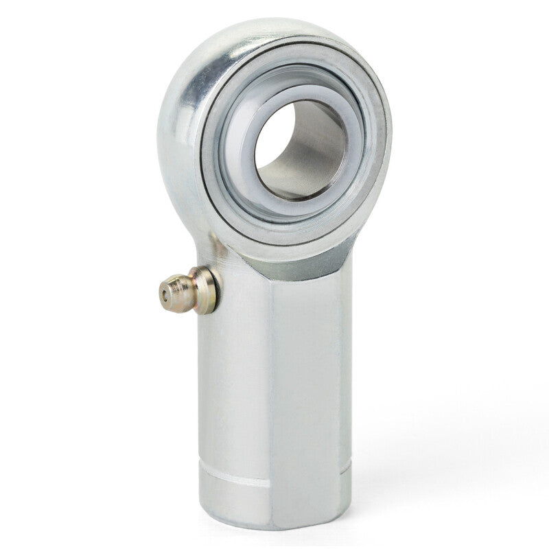 QA1 K Series 3-Pc Rod End - Female/Left Hand - .3125in Bore x 5/16-24 w/Zerk - Carbon Steel