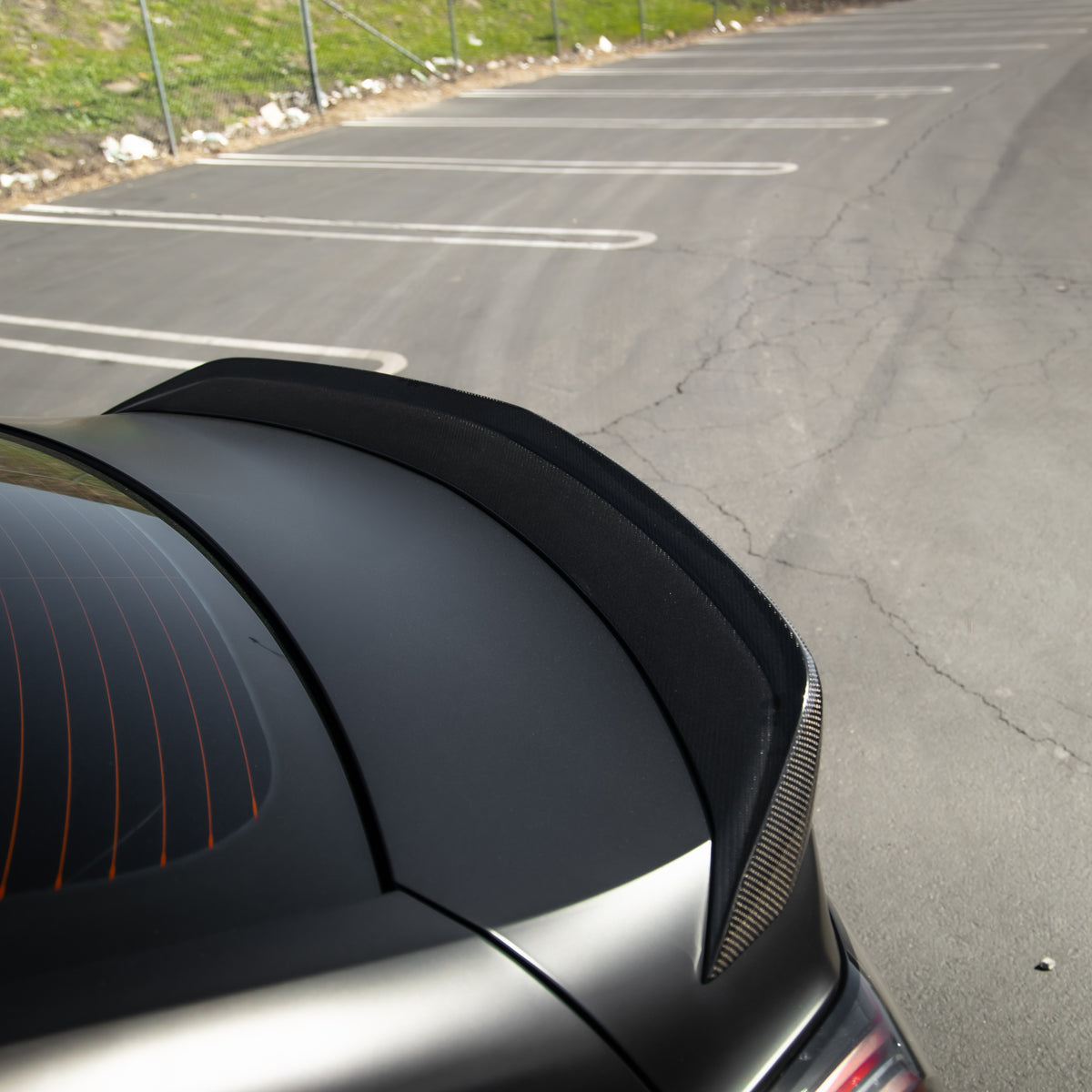 2022-2026 Cadillac CT5-V Blackwing Gloss Carbon Fiber Rear Spoiler