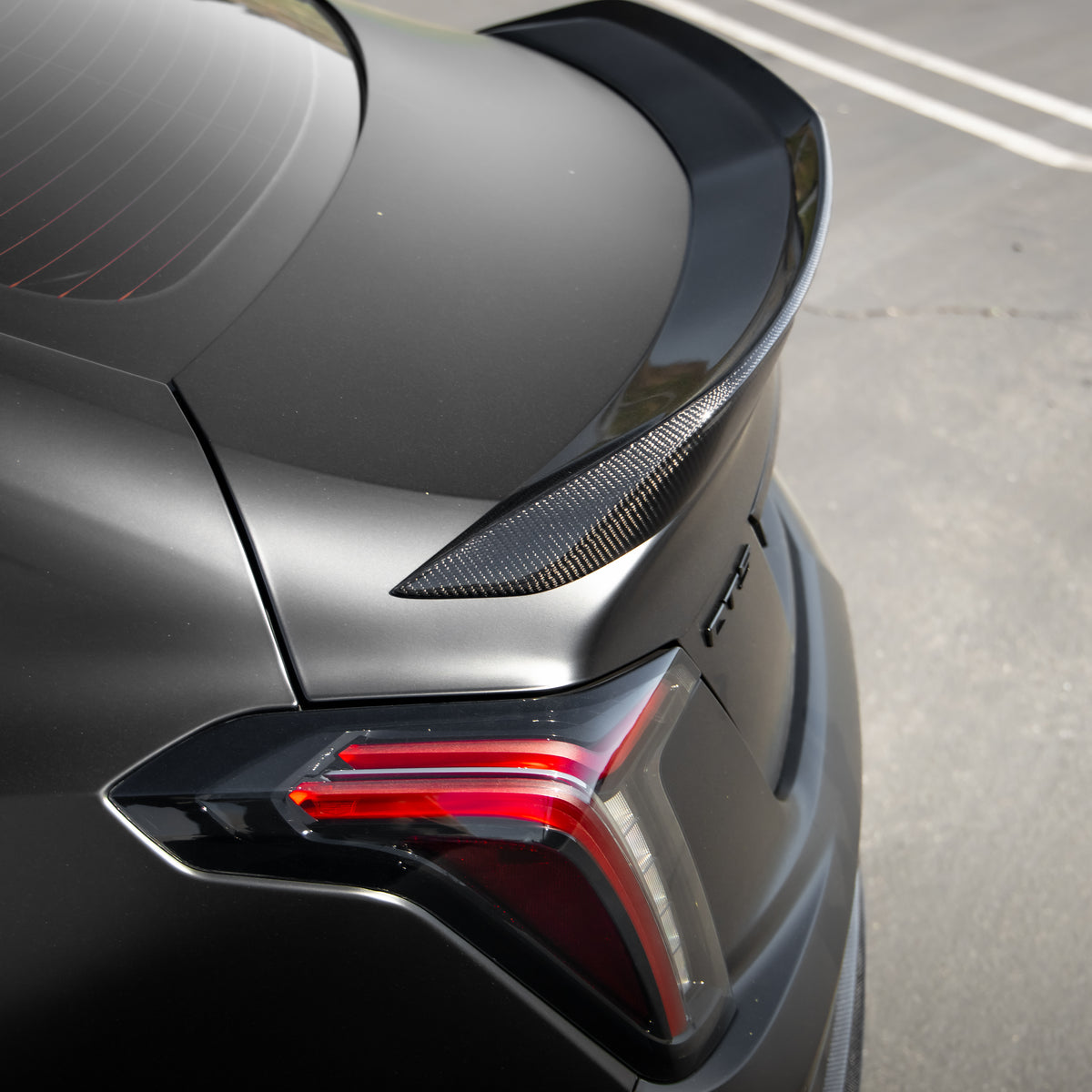 2022-2026 Cadillac CT5-V Blackwing Gloss Carbon Fiber Rear Spoiler