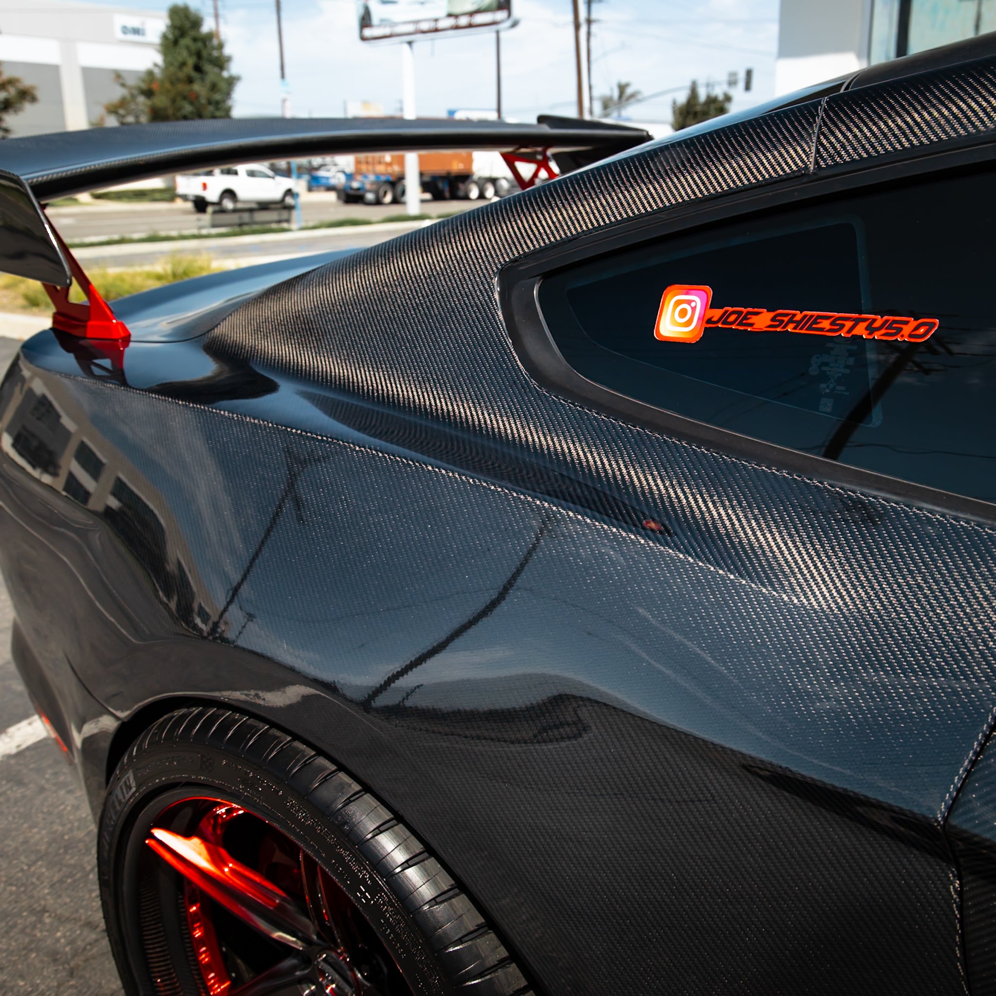 2018-2023 Mustang S550 GT/EcoBoost Track Package Carbon Fiber 13pcs Kit Combo