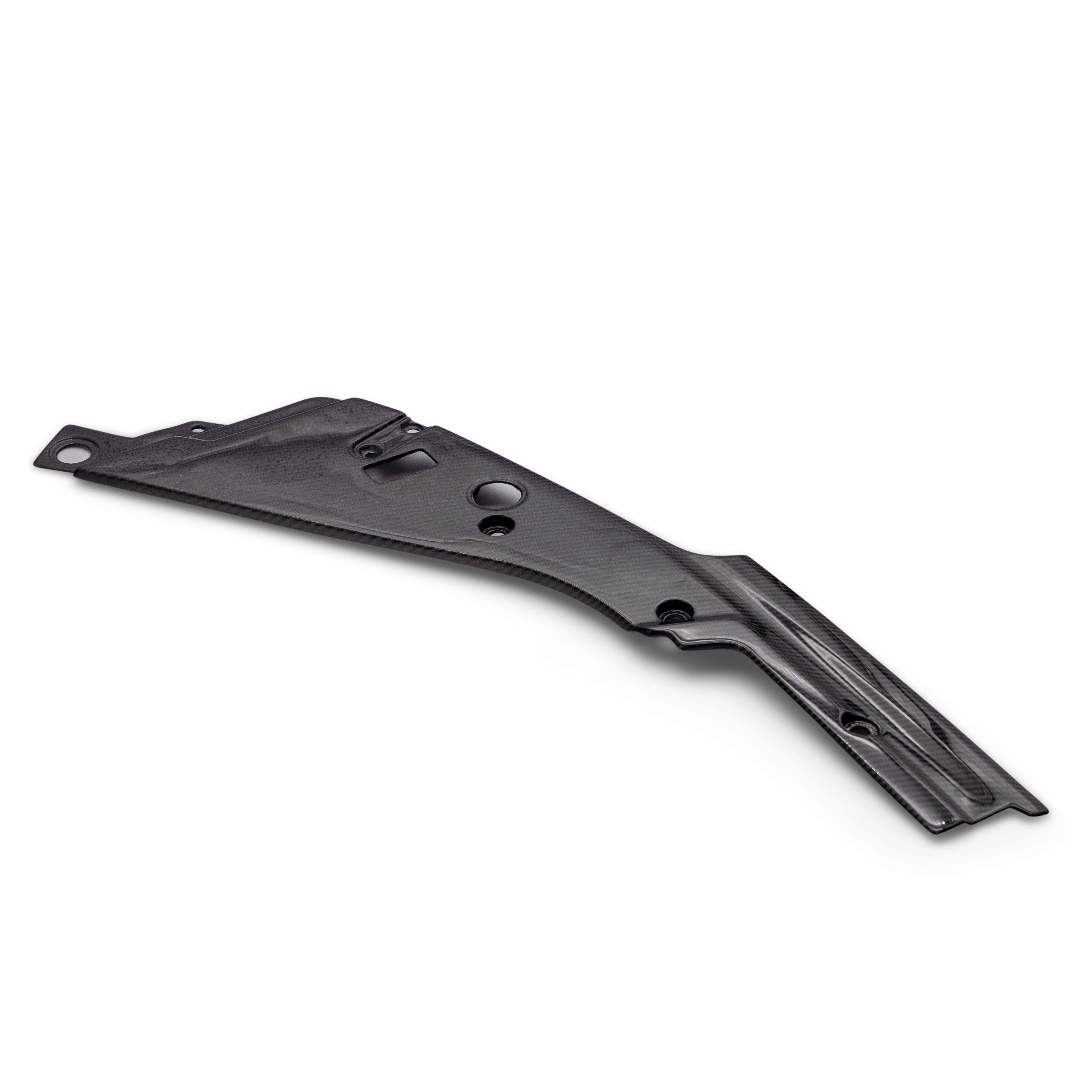 2021-2025 Cadillac CT5-V Blackwing Engine Panel Trim Radiator Cover Gloss Carbon Fiber 3pc Kit