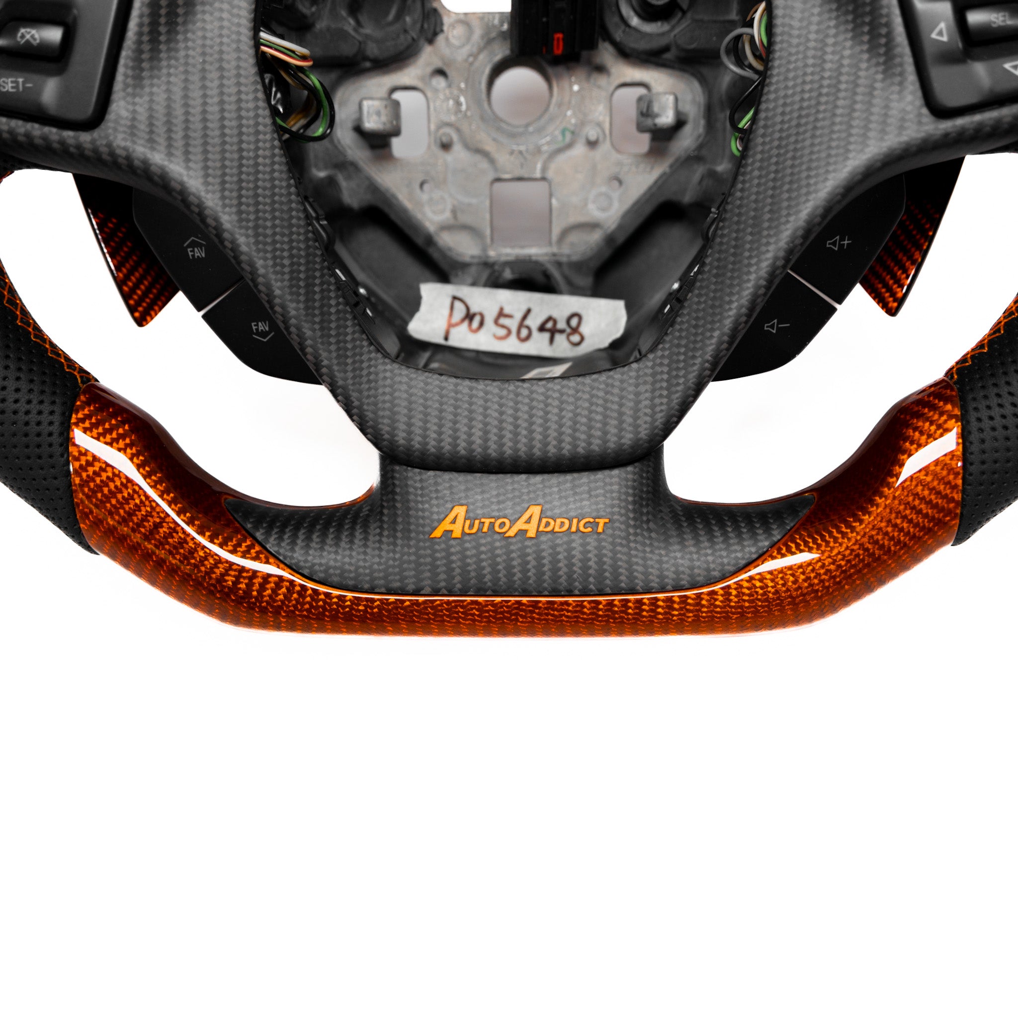 2014-2019 Chevy Corvette C7 Custom Carbon Fiber Steering Wheel