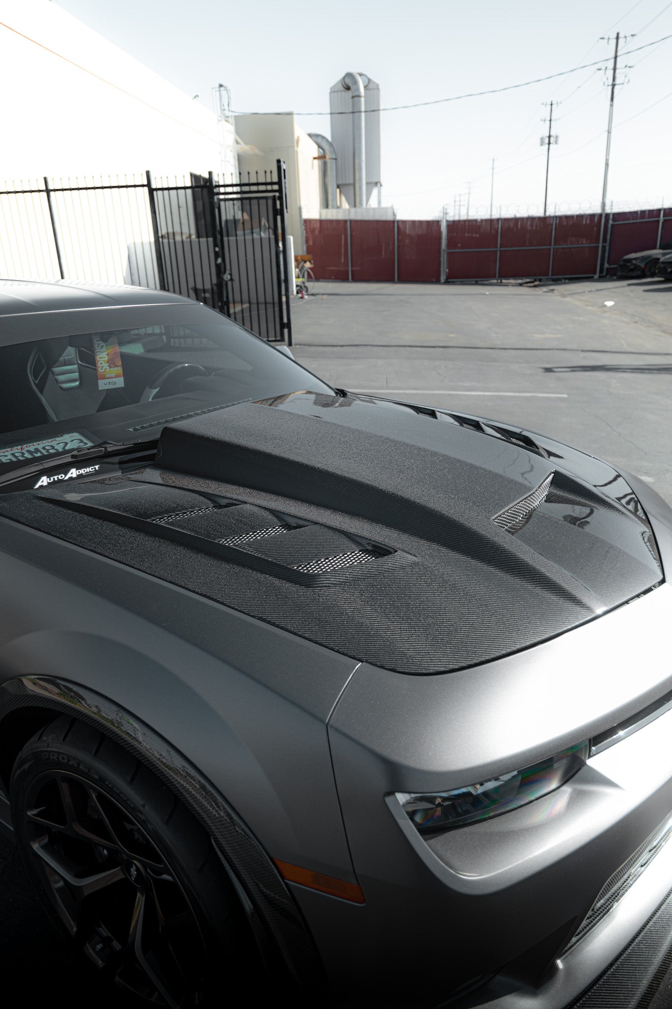 CAPÓ COMPLETAMENTE DE FIBRA DE CARBONO PARA CHEVY CAMARO TERMINATOR GT 2010-2015