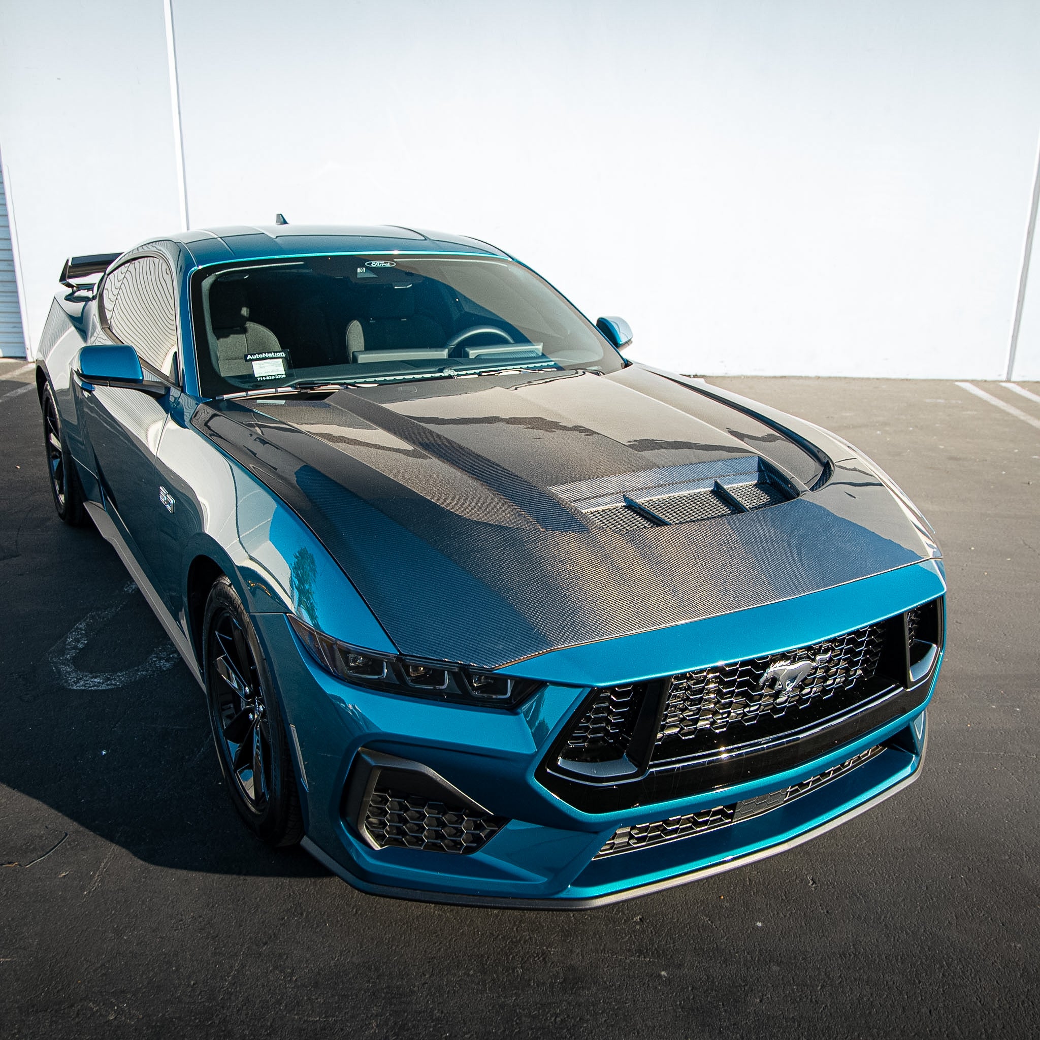 2024-2026 Mustang S650 Type-LM Carbon Fiber Double Sided Hood