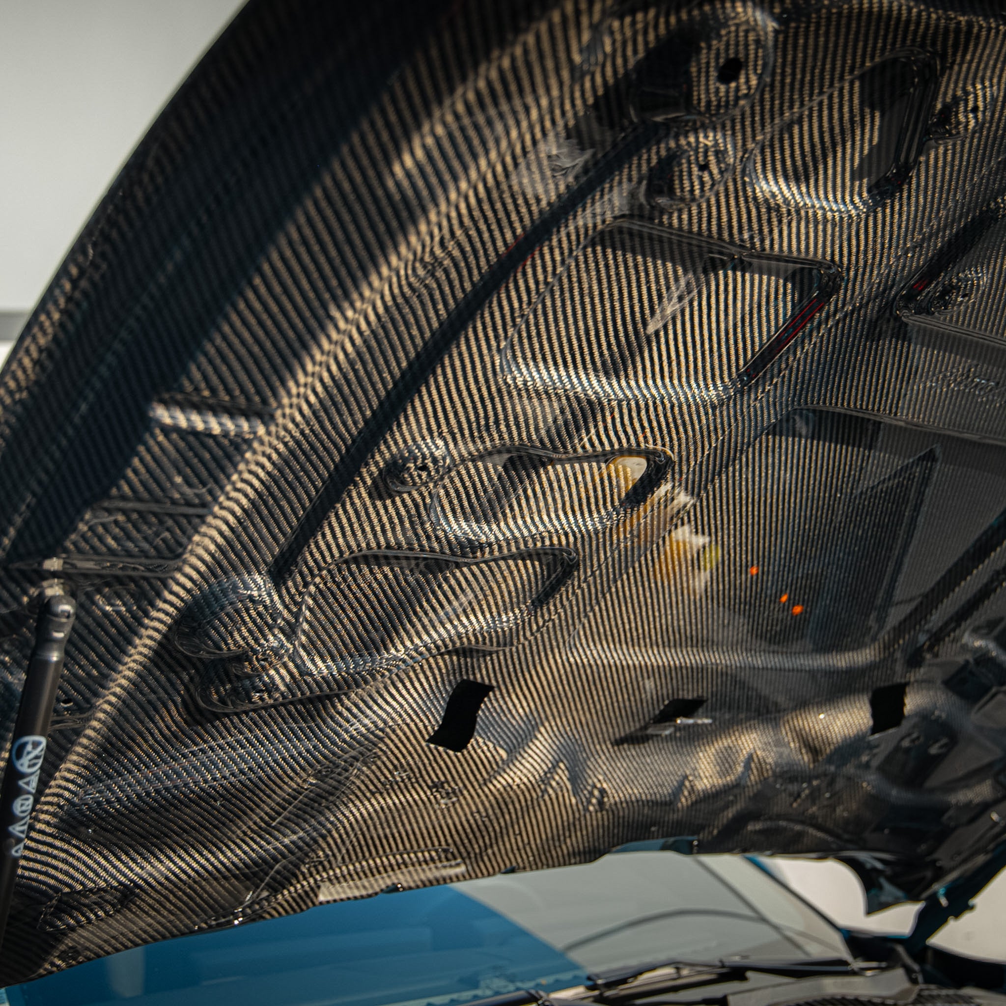 2024-2026 Mustang S650 Type-LM Carbon Fiber Double Sided Hood