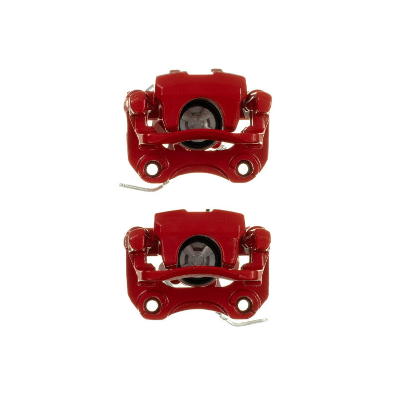 Power Stop 20-26 Toyota Corolla Rear Red Caliper w/Bracket (Pair)