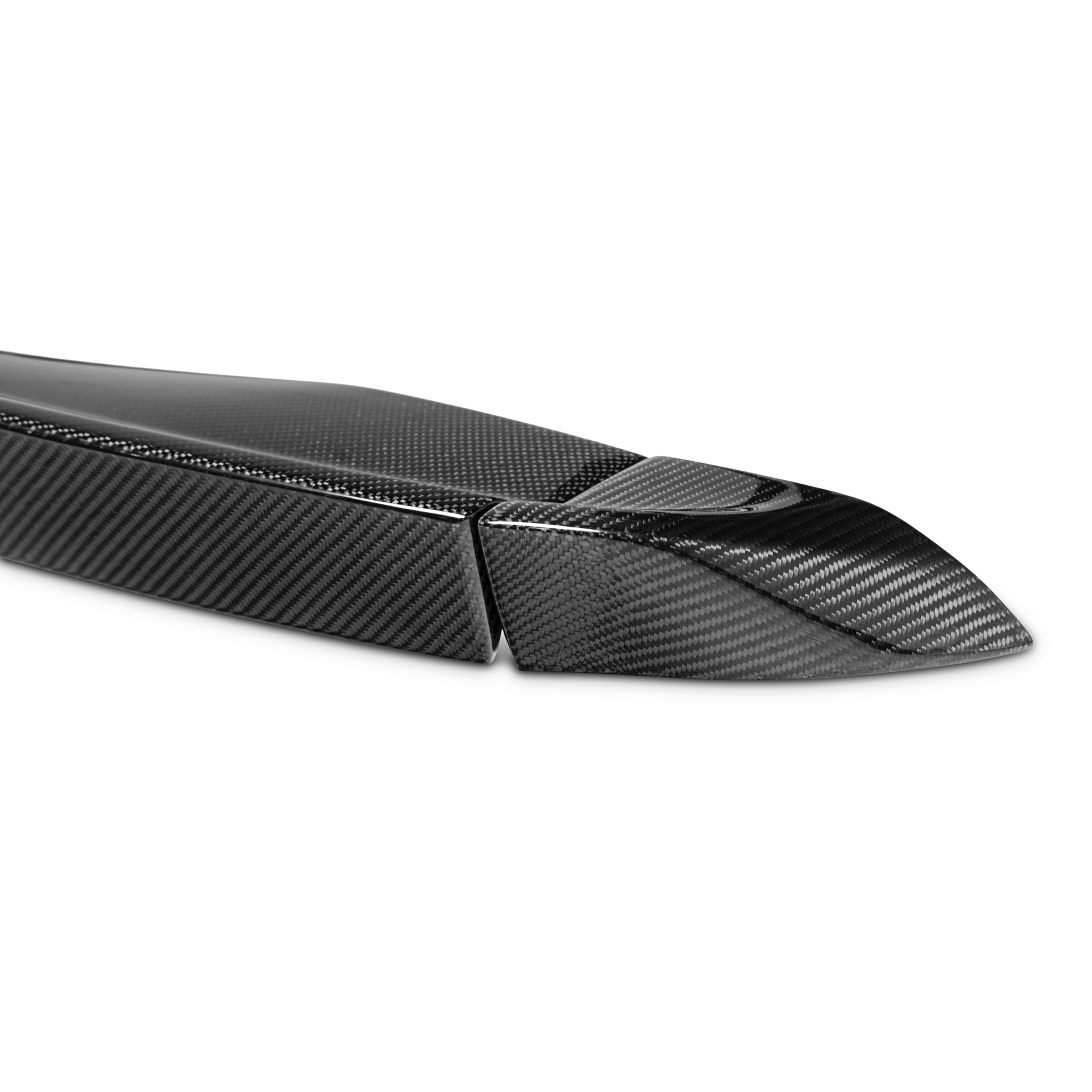 2016-2025 Chevy Camaro Type-SS 1LE Gloss Carbon Fiber 3pc Rear Spoiler