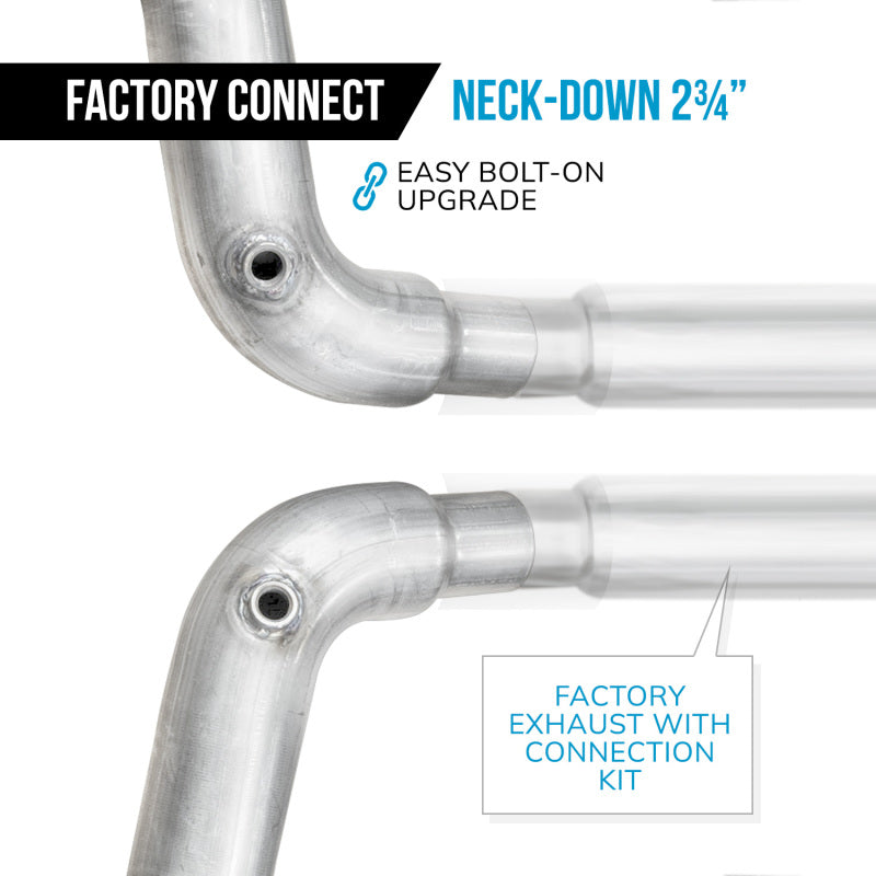Stainless Works 15-25 Mustang GT Lead Pipe Kit - Factory Connect
