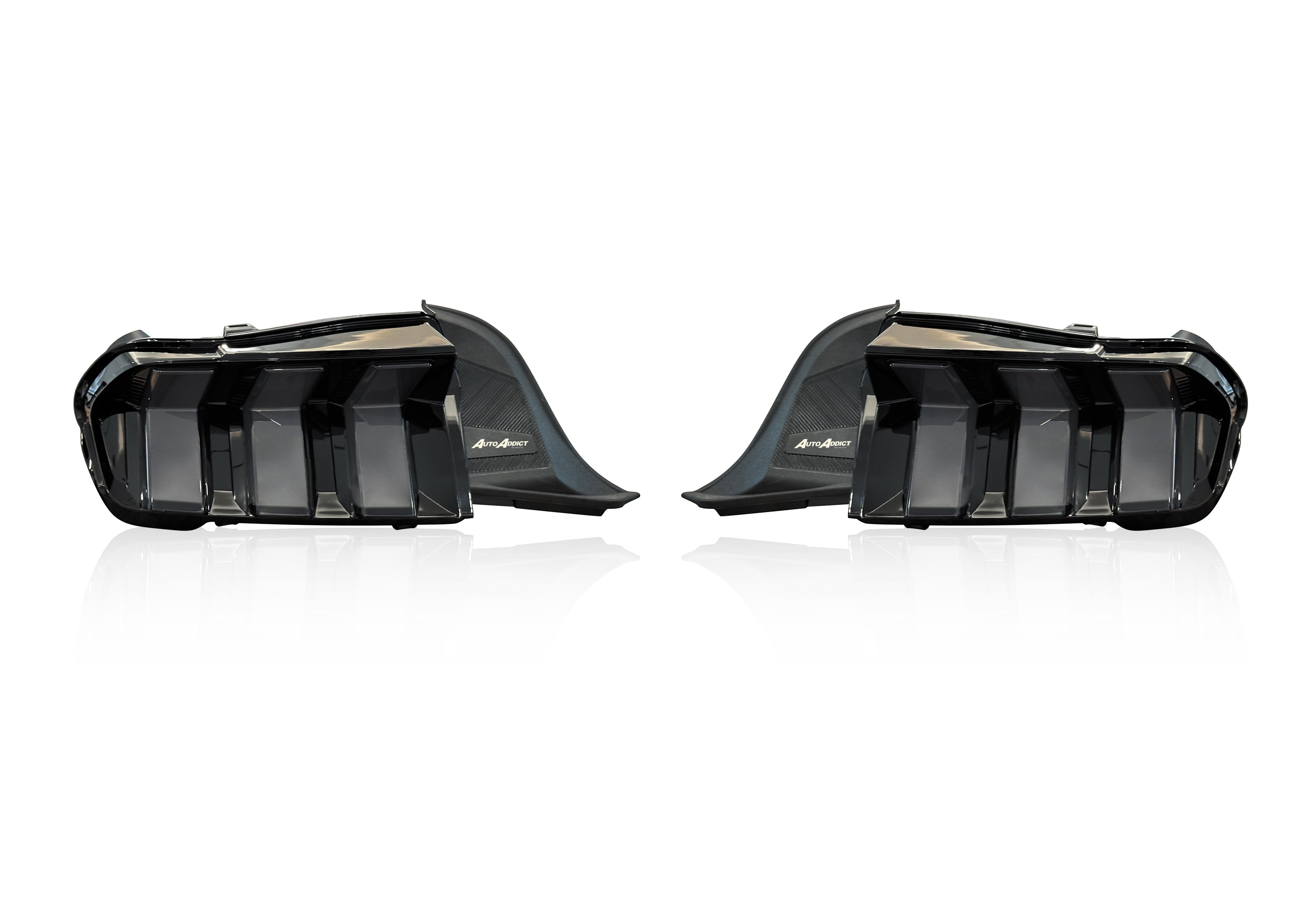 2024-2026 Mustang S650 Euro Style Taillights Amber Turn Signal Sequential