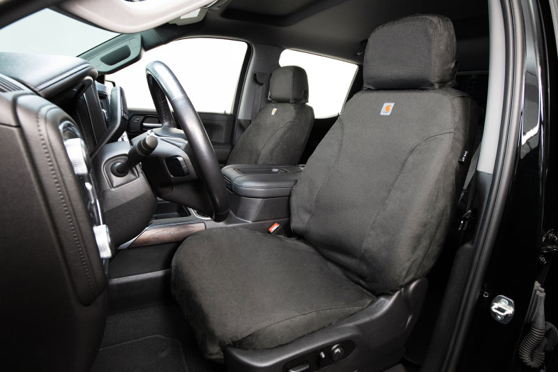 Covercraft 19-25 Ford F250 F350 F450 Carhartt Super Dux SeatSaver Second Row Custom Seat Cvr-Gravel
