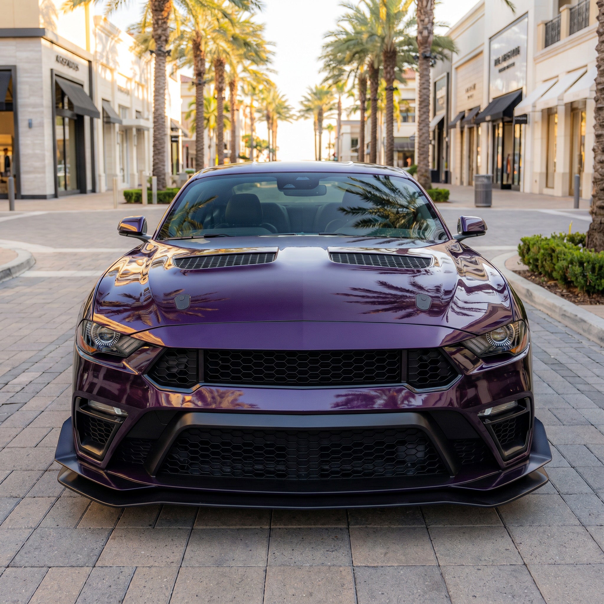 2018-2023 Mustang S550 Type-GTD Aluminum Hood For GT/EcoBoost