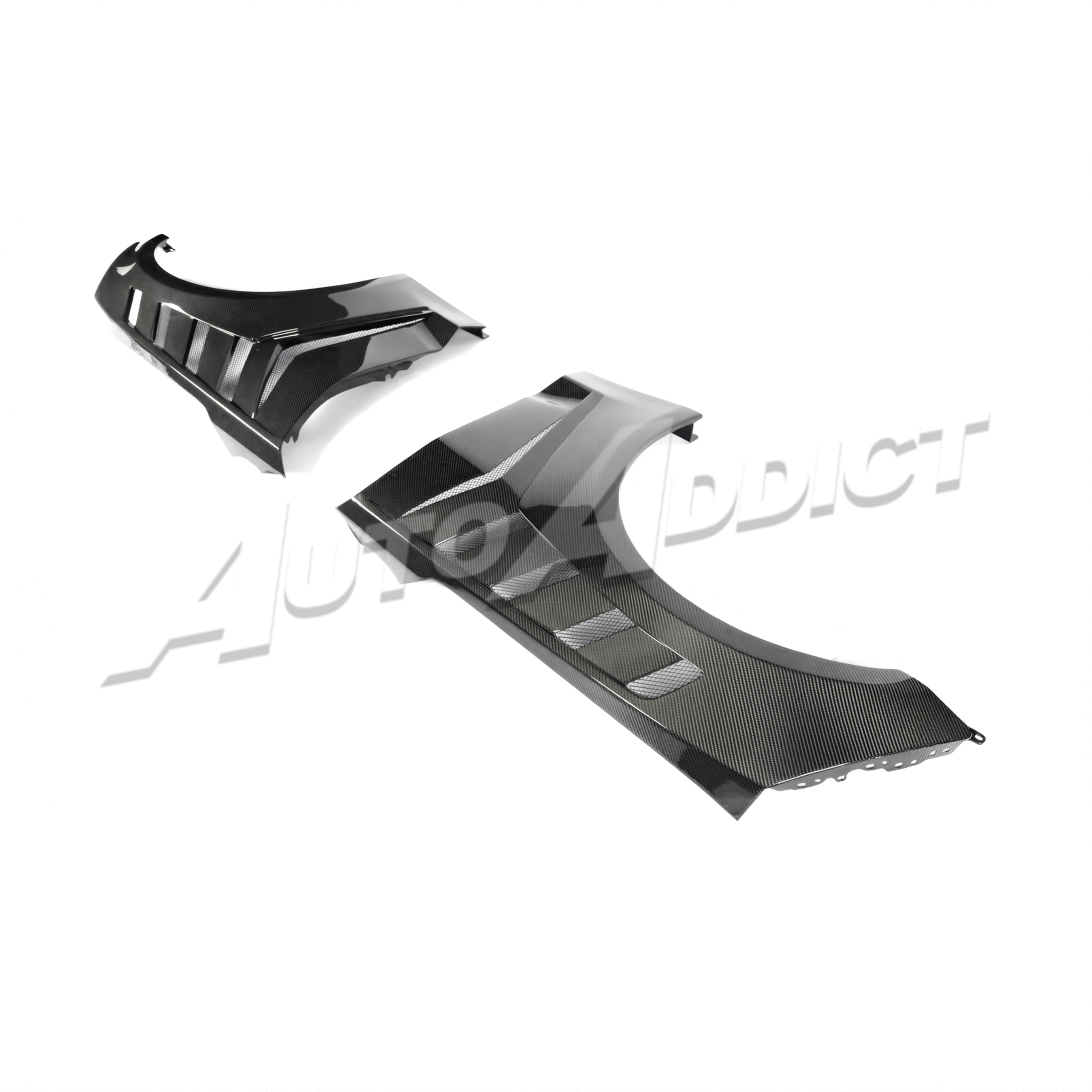 2016-2025 Camaro LT/RS/SS Type-GT Gloss Carbon Fiber Track Package Fenders Pair