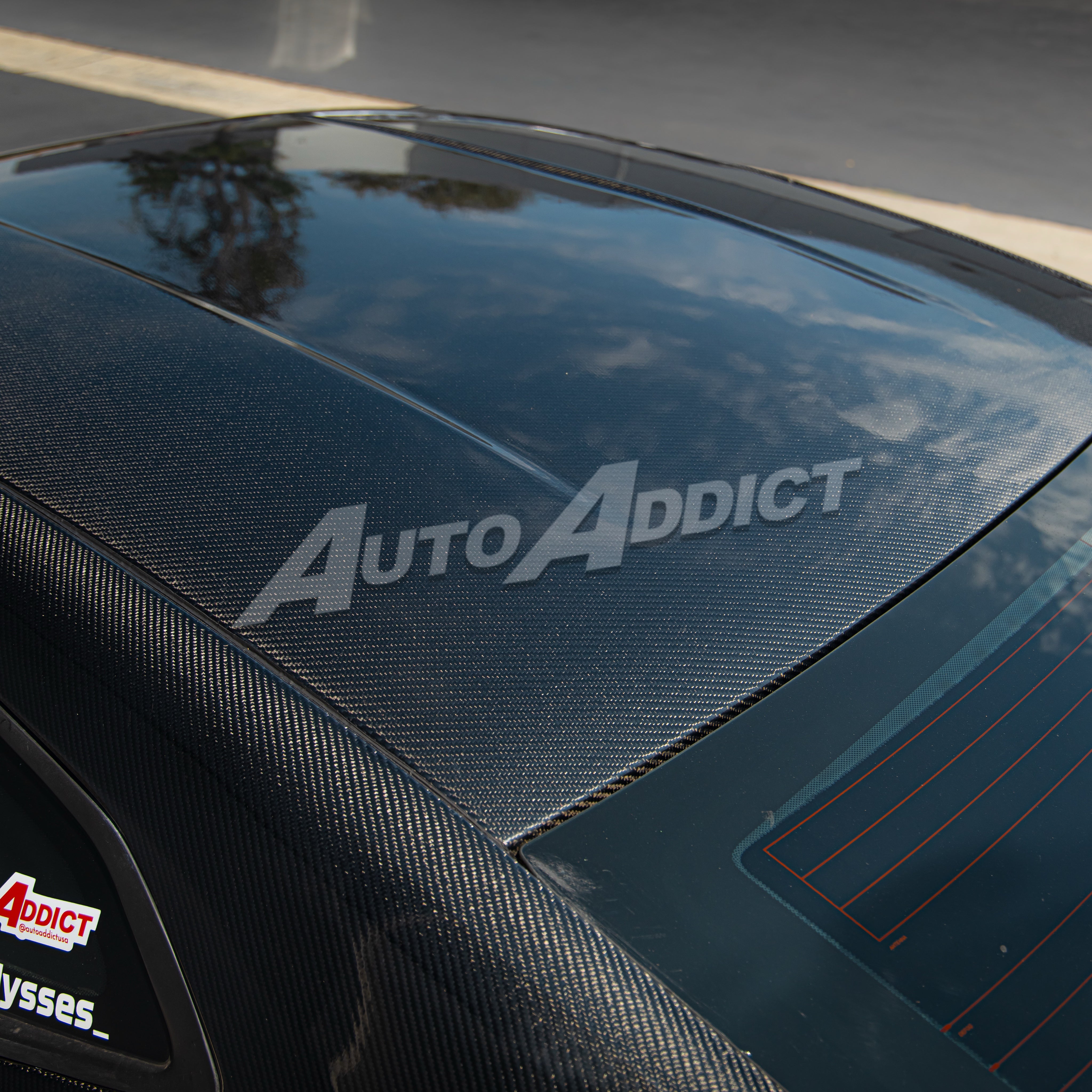 2016-2025 Camaro RS/SS/ZL1 Carbon Fiber A Pillars w/ Quarter Panel 5pc Skin Blueprint