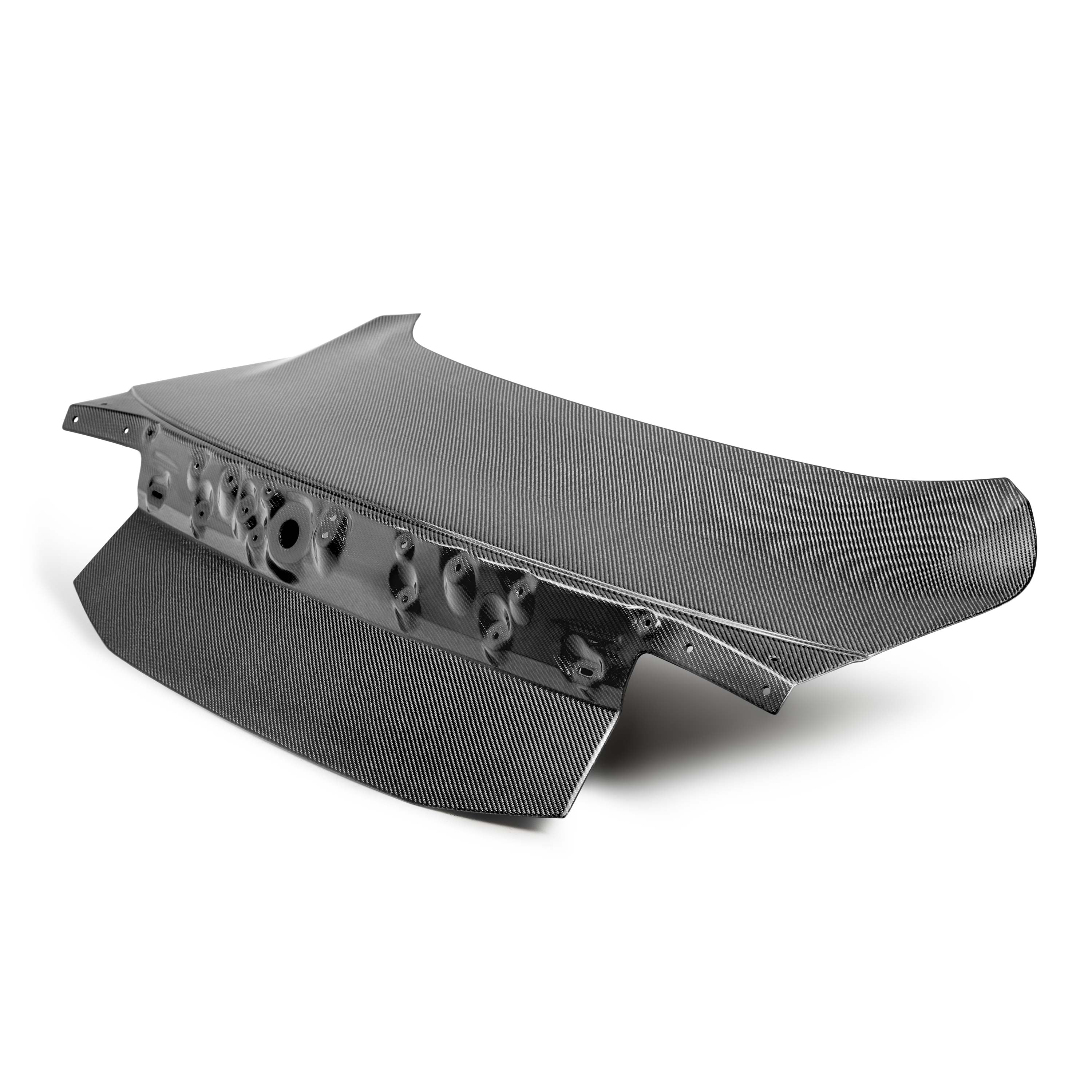 Tapa de maletero de fibra de carbono de doble cara, tipo OE, para Mustang 2024+
