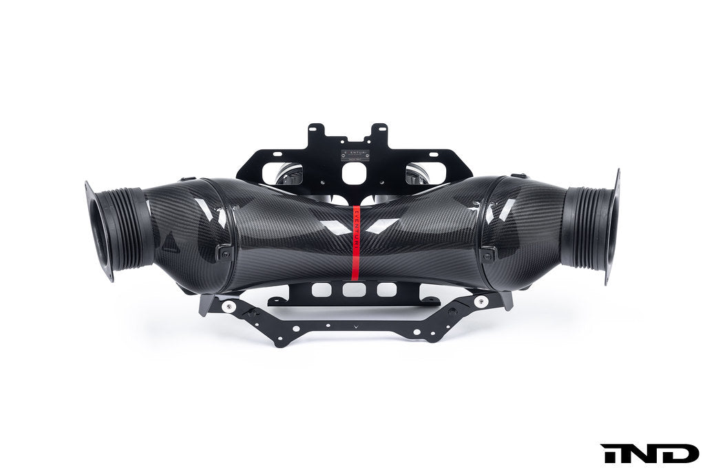 Sistema de admisión de fibra de carbono negra Eventuri para Corvette Z06 C8 2023-2025