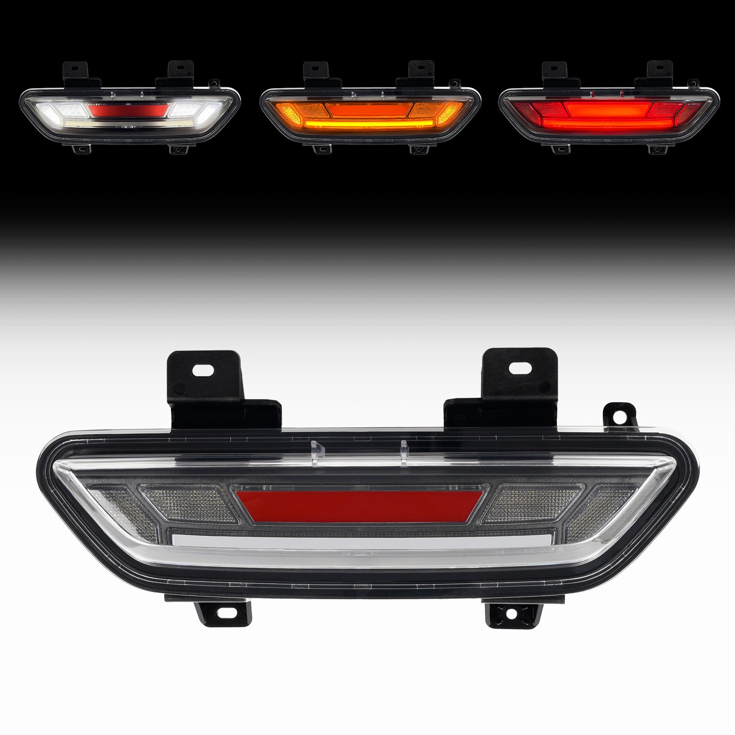 Auto Addict USA 2018-2023 Mustang Clear Lens Rear Diffuser Light