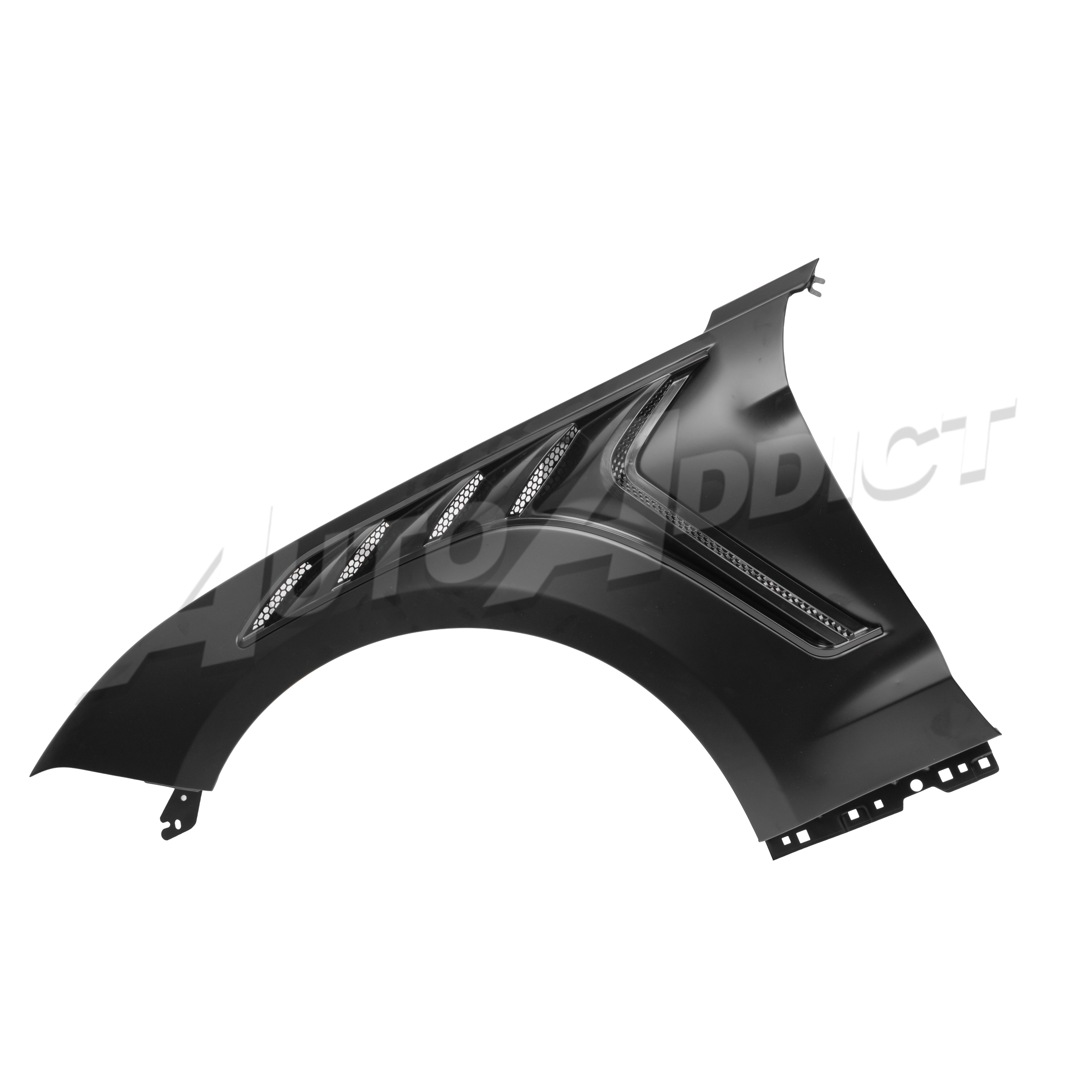 Auto Addict USA 2018-2023 Mustang GT Type-GTD aluminum fenders installed