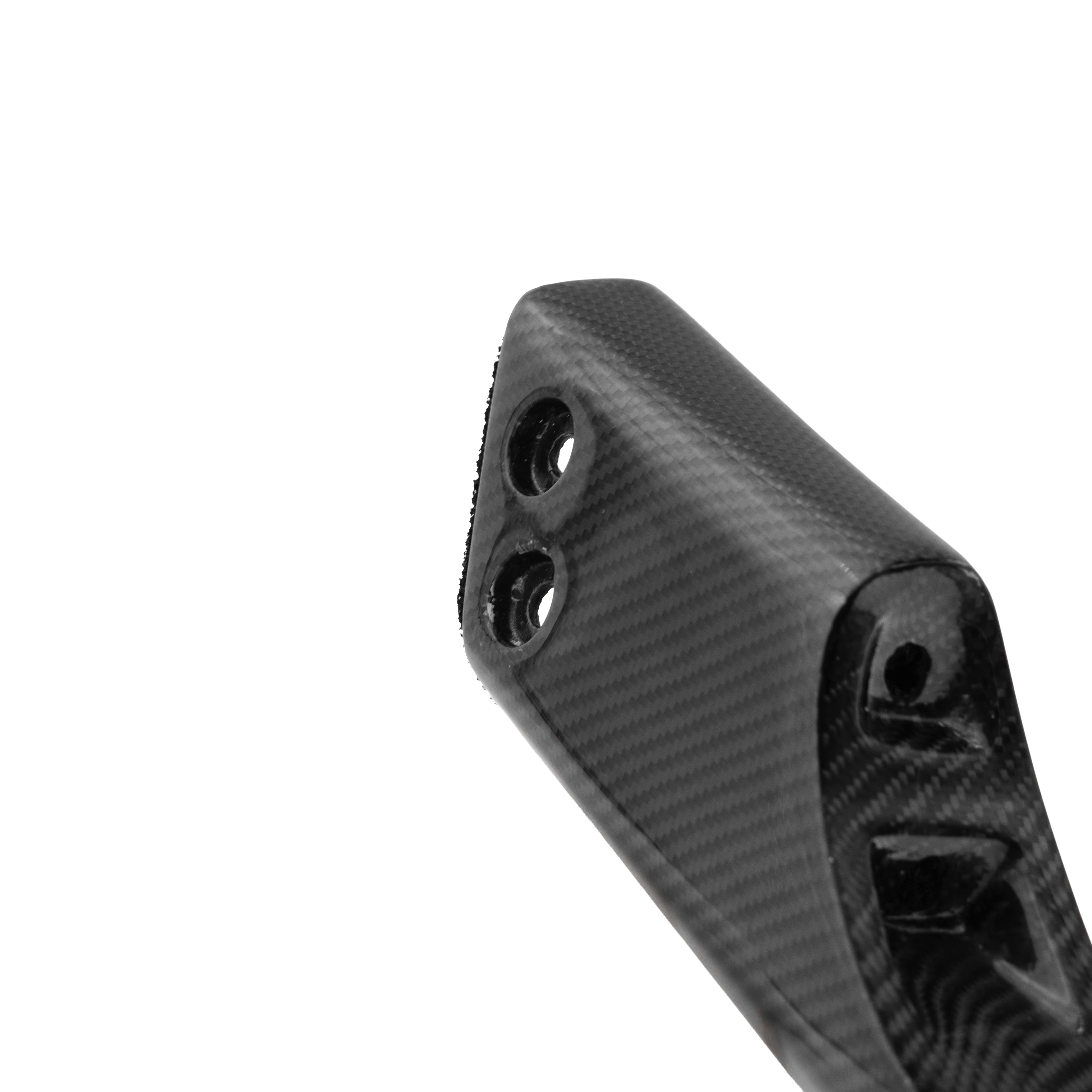 Auto Addict USA C8 Z06 carbon fiber Z07 wing upriser side profile detail