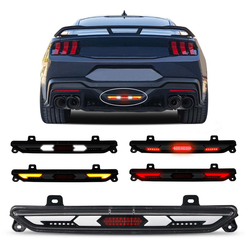 Auto Addict USA S650 Mustang Running Brake Reverse Light