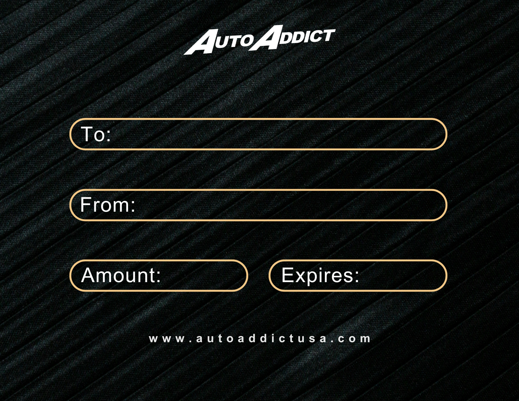 Auto Addict USA Gift Card