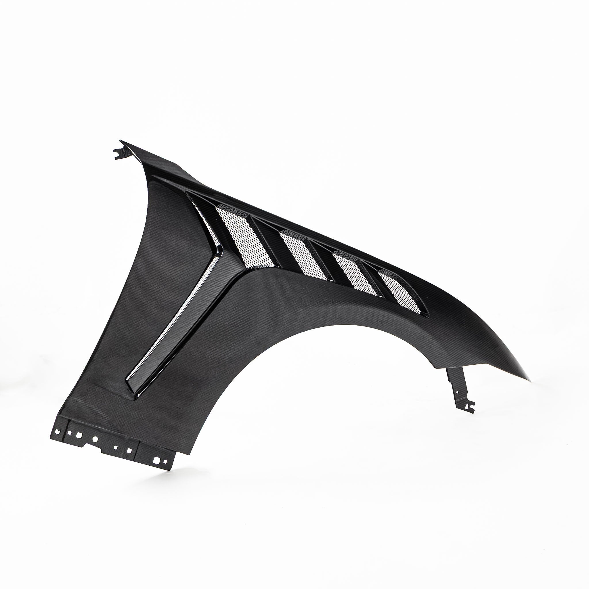 Premium carbon fiber front fenders for 2024-2026 Mustang S650 EcoBoost and GT models
