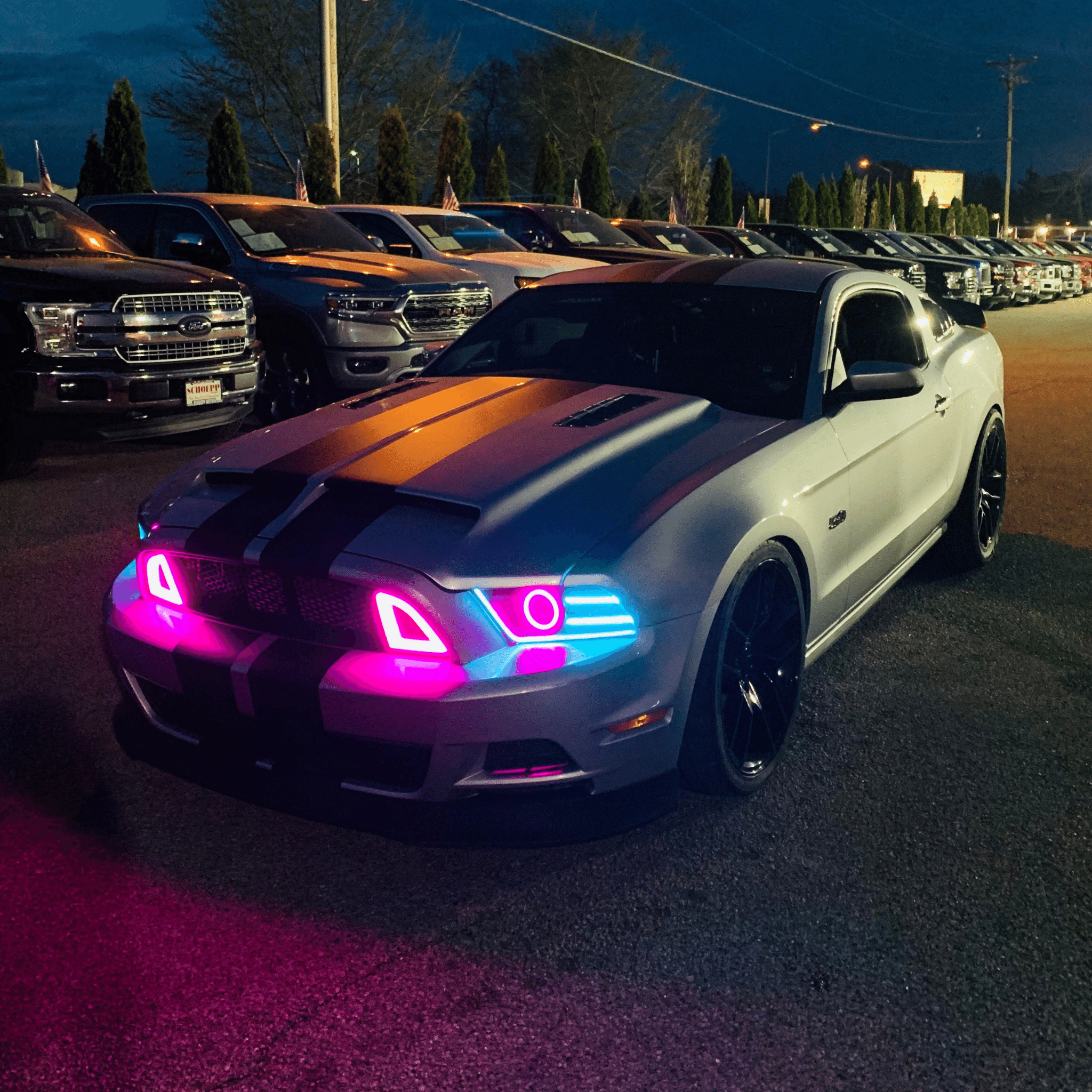 2013/2014 S197 Mustang RGB Flow Series Front End Bundle