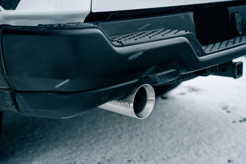 Corsa 25-26 Ram 2.5in Stainless Steel Sport Cat-back Dual Rear Exit 5.0in Polished Tip