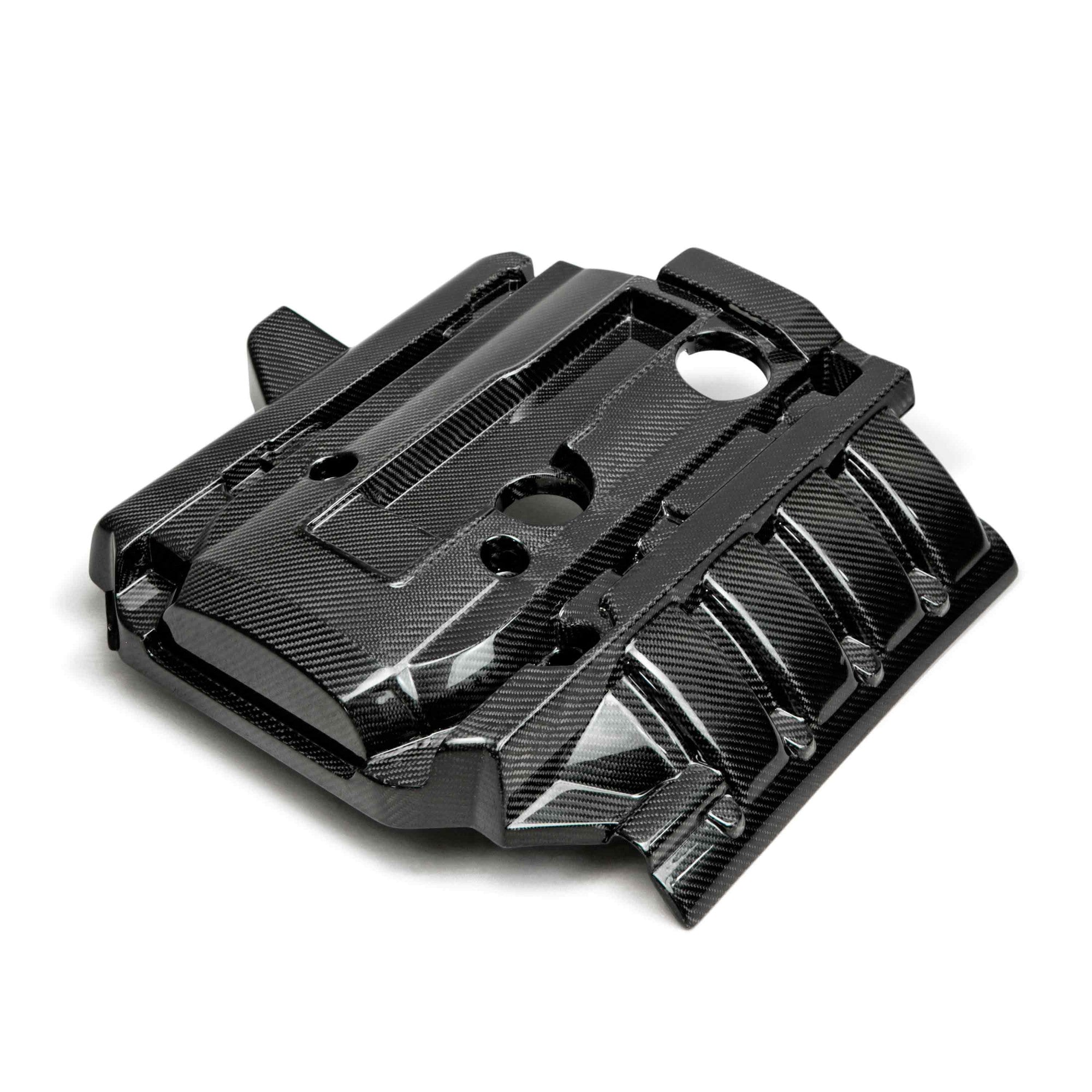 CUBIERTA DE MOTOR DE FIBRA DE CARBONO ECOBOOST FORD MUSTANG 2015-2020