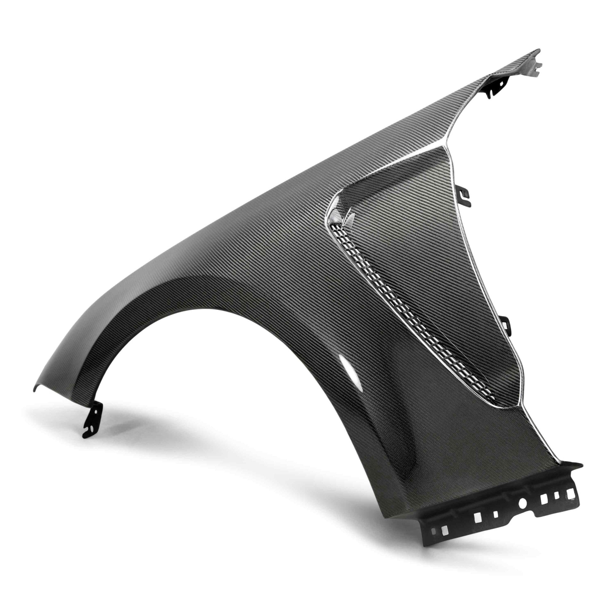 Guardabarros de fibra de carbono estilo Ford Mustang GT350 2018-2023 (par)