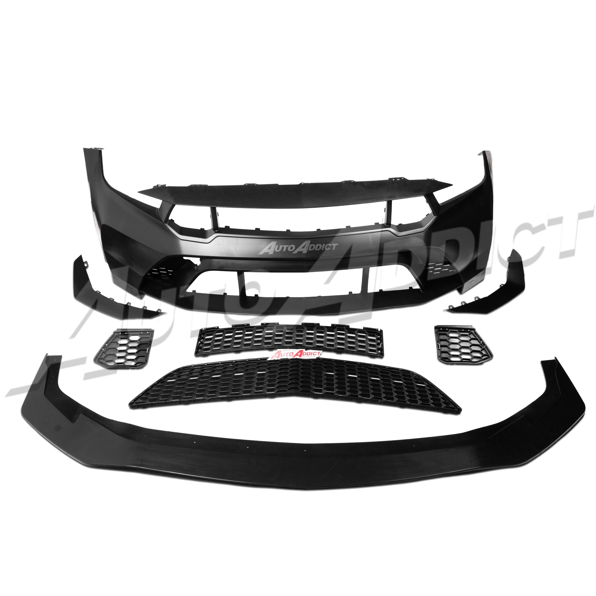 2024-2026 Mustang S650 Type-GTD Conversion Bumper Full Kit For Dark Horse/GT/EcoBoost